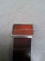 Vintage Fossil Heren Polshorloge, Staal, Met bandje, Polshorloge, 1960 of later