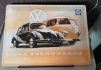 Volkswagen Metalen Decoratie Bord, Ophalen of Verzenden