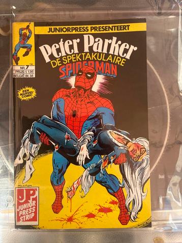 Spider-Man Comic - Juniorpress - Nr. 7 beschikbaar voor biedingen