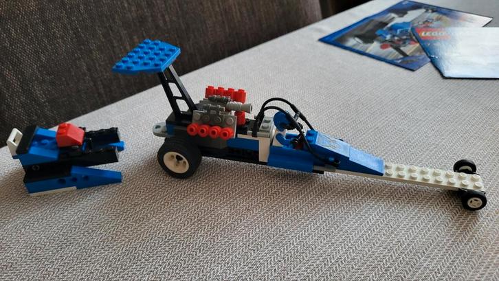Lego 6714 Dragracer, Kinderen en Baby's, Speelgoed | Duplo en Lego, Gebruikt, Lego, Complete set, Ophalen of Verzenden