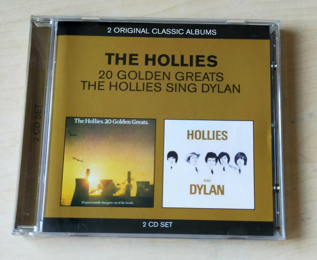 The Hollies - 20 Golden Greats/Sing Dylan 2CD 2011, Ophalen of Verzenden, Gebruikt