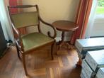 Regency fauteuil Biedermeier Empire (Zwolle gratis bezorgd), Gebruikt, Ophalen of Verzenden, Stof, 50 tot 75 cm