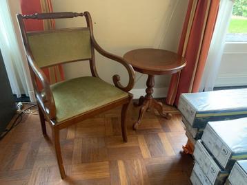 Regency fauteuil Biedermeier Empire (Zwolle gratis bezorgd) beschikbaar voor biedingen