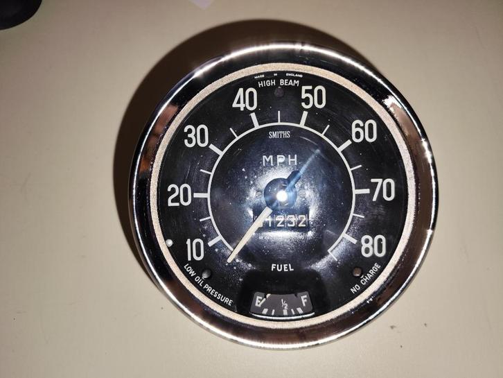 Herstelling Smiths kmteller Nash Metropolitan, Auto-onderdelen, Dashboard en Schakelaars, Overige automerken, Gebruikt, Ophalen of Verzenden