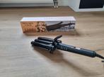 Wafeltang 'ELLE triple wave curler', Ophalen of Verzenden, Zo goed als nieuw, Krultang of Stijltang