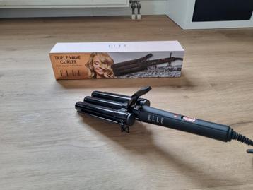 Wafeltang 'ELLE triple wave curler' beschikbaar voor biedingen