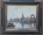 Vulpen(1915-1991),Zicht op Antwerpse haven. Impressionistisc, Ophalen