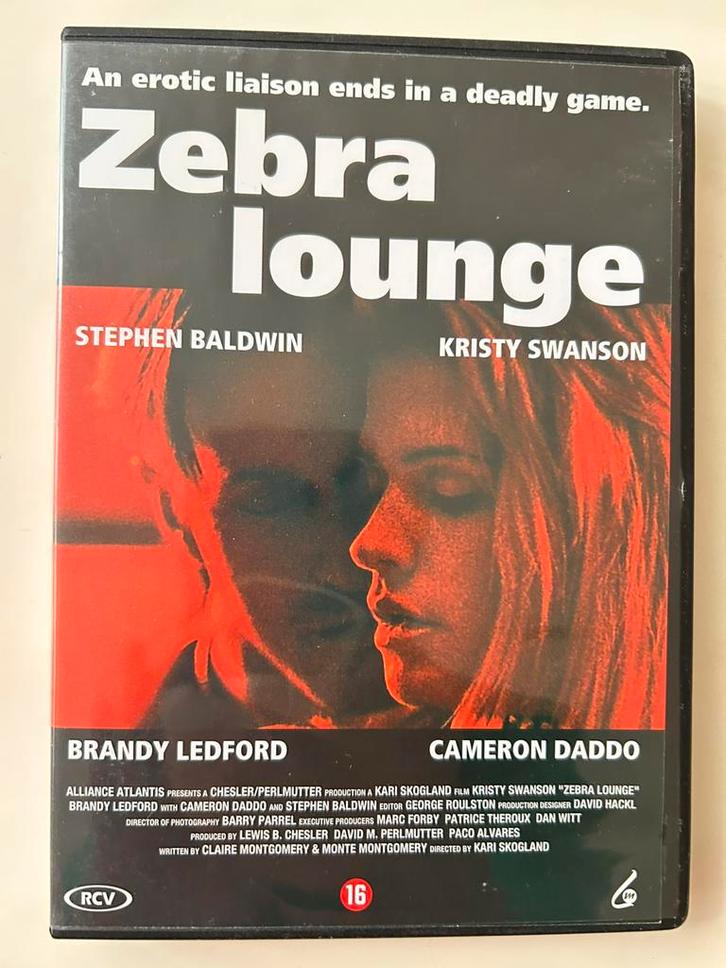 —Zebra Lounge—regie Kari Skogland, Cd's en Dvd's, Dvd's | Thrillers en Misdaad, Zo goed als nieuw, Actiethriller, Vanaf 16 jaar