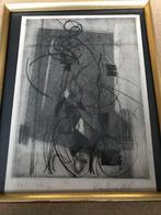 Ets Wassily Kandinsky gesigneerd 1916 schilderij, Antiek en Kunst, Ophalen of Verzenden