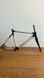 Fixed gear Crit track frame pista baanfiets + Carbon vork, Overige merken, Carbon, Heren, Nieuw