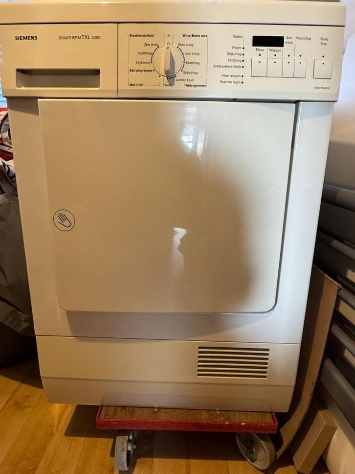 Siemens wasdroger Siwatherm TXL2400 te koop., Witgoed en Apparatuur, Wasdrogers, Zo goed als nieuw, Condens, Voorlader, Minder dan 85 cm