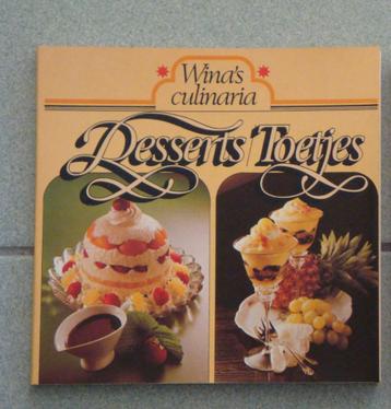 Wina Born - Desserts / Toetjes kookboek beschikbaar voor biedingen