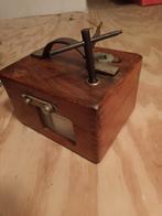 Benzing Houten Duivenklok, Ophalen of Verzenden