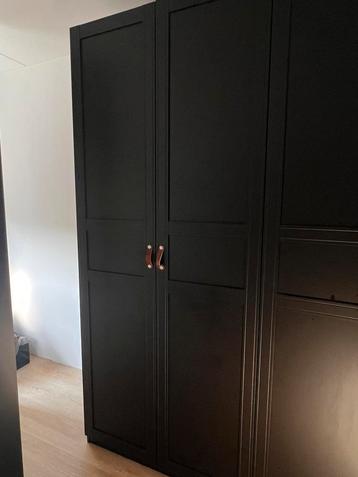 Ikea PAX kast 1 meter met Flisberget deuren