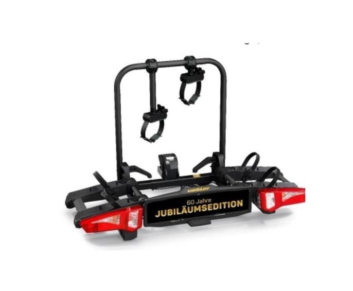 Uebler i21Z Black Edition - 60 kantelbaar- 2 E-Bikes - 2025, Auto diversen, Fietsendragers, Nieuw, Trekhaakdrager, 2 fietsen, Brede banden