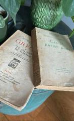 Twee oude franse boekjes vintage, Antiek en Kunst, Ophalen of Verzenden