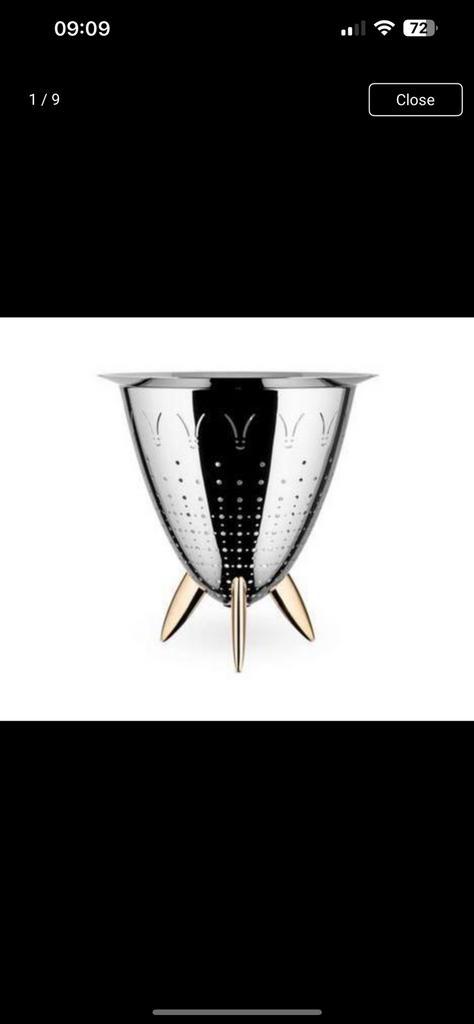 Alessi Max Le Chinois Colander - Iconic must have item, Huis en Inrichting, Keuken | Keukenbenodigdheden, Nieuw, Ophalen of Verzenden