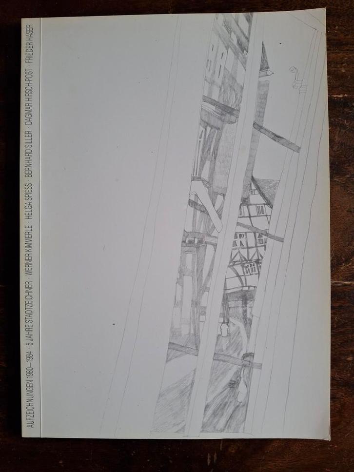 Kunstboek '5 Jahre Stadtzeichner', Antiek en Kunst, Kunst | Tekeningen en Foto's, Ophalen of Verzenden