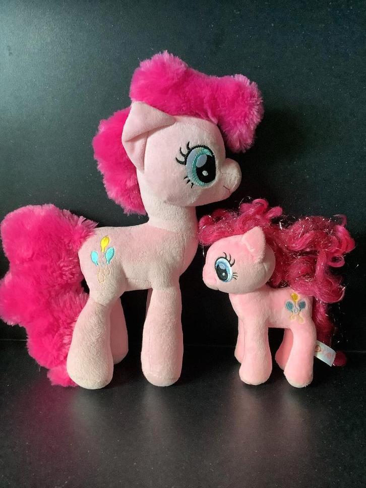 2 my little pony pluche knuffels 32 cm en 17 cm 5 en 3 euro, Kinderen en Baby's, Speelgoed | Knuffels en Pluche, Zo goed als nieuw