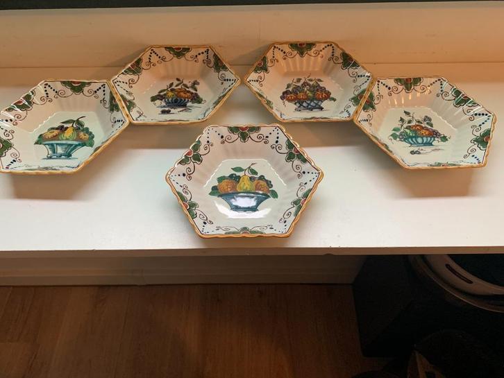 Makkummer wandbordjes nr. 1097, Antiek en Kunst, Antiek | Keramiek en Aardewerk, Ophalen