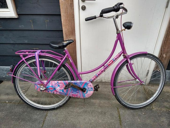 Alpina Tingle 26 inch paars, opknapper, Fietsen en Brommers, Fietsen | Meisjes, Gebruikt, 26 inch of meer, Handrem, Ophalen