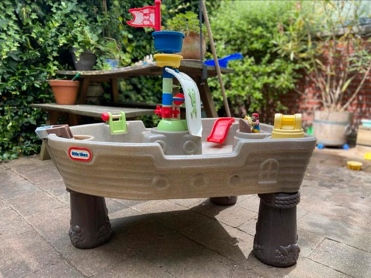 Piratenboot watertafel Little Tikes, Kinderen en Baby's, Speelgoed | Buiten | Zandbakken, Gebruikt, Ophalen