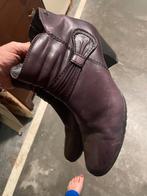 Paarse /aubergine enkellaarsjes maat 41 lopen lekker, Ophalen of Verzenden, Zo goed als nieuw, Overige kleuren