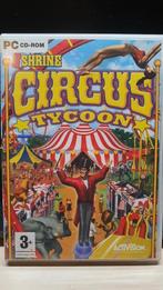 Circus Tycoon & Cruise ship Tycoon PC Games, Gebruikt, 1 speler, Ophalen of Verzenden, Vanaf 3 jaar
