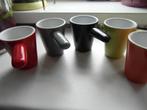 5 espresso mokjes bredemeijer en coffee, Ophalen of Verzenden, Zo goed als nieuw, Overige stijlen, Kop(pen) en/of Schotel(s)