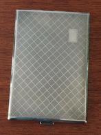 Alpacca verzilverde vintage sigarettendoos, Verzamelen, Ophalen of Verzenden, Gebruikt, Overige typen