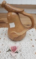 Franse Vieux gres peren kruik / fles met stop, Rhodaceram, Antiek en Kunst, Curiosa en Brocante, Ophalen of Verzenden