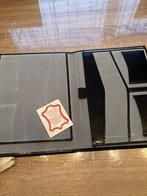 Leren Schrijfmap A4 - Notitieboek voor A4 Schrijfblok Nieuwe, Ophalen of Verzenden, Nieuw, Zwart