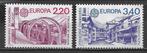 Frans Andorra 1987 EUROPA CEPT architectuur pfris CAT 28, Verzenden, Overige landen, Postfris
