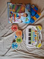 Bouwblokken, piano en drumstel, Ophalen of Verzenden, Gebruikt, Overige typen