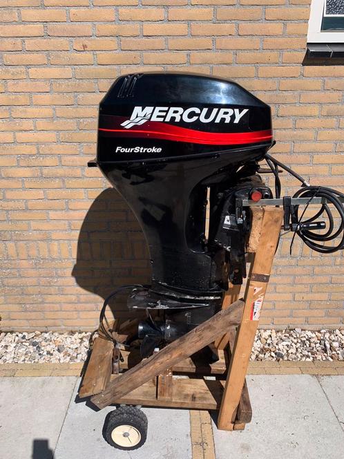 Buitenboordmotor 25 pk mercury 4 takt, Watersport en Boten, Buiten- en Binnenboordmotoren, Ophalen