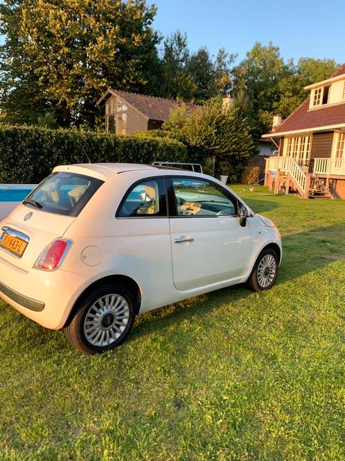 Fiat 500 Lounge 1,2, Auto's, Fiat, Particulier, Benzine, Handgeschakeld, Wit, Ophalen