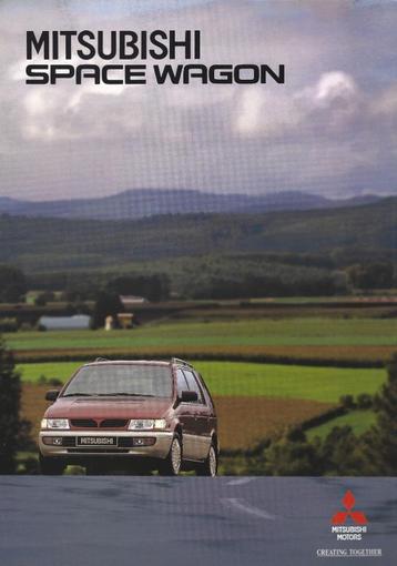 Brochure Mitsubishi Space Wagon 1995  beschikbaar voor biedingen