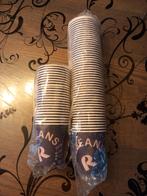 Gratis stapel papieren koffiebekertjes, Ophalen of Verzenden, Rvs of Chroom