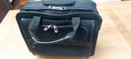 Zgan zwarte  laptoptas trolley op wieltjes. Tot 16 Inch., Ophalen of Verzenden, 16 inch, Gebruikt, Aktetas
