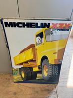 Michelin blikken borden 80x60 cm. Origineel, Ophalen of Verzenden, Zo goed als nieuw, Reclamebord