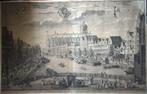 gravure "Gezicht over de Bloemenmarkt vanaf het Weeshuis", Ophalen