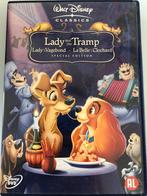 Dvd Walt Disney classics Lady en de vagebond speciale editie, Alle leeftijden, Ophalen of Verzenden, Zo goed als nieuw