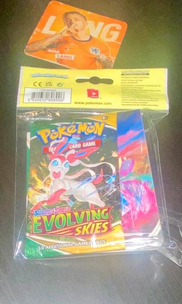 Sealed Evolving Skies Mini Portfolio + Booster beschikbaar voor biedingen