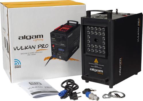ALGAM LIGHTING VULKAN-PRO Vertikale/horizontale CO2 effect r, Muziek en Instrumenten, Licht en Laser, Nieuw, Rookmachine, Geluidgestuurd