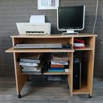 Bureautje op wielen
Afmetingen b91h75d50cm., Ophalen