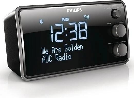 Philips DAB+/FM-wekker-radio, Witgoed en Apparatuur, Wekkers, Zo goed als nieuw, Digitaal, Ophalen