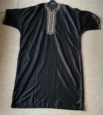 Kaftan heren,  zwart zgan beschikbaar voor biedingen