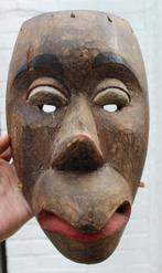 OUD DAYAK apenmasker uit BORNEO  INDONESIE, Ophalen of Verzenden
