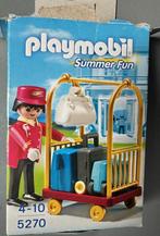 Playmobil Summer Fun Set 5270 - Hotel Bellhop, Ophalen of Verzenden, Zo goed als nieuw, Complete set