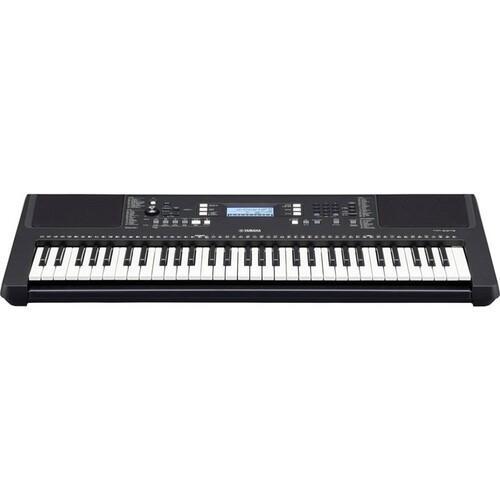 Yamaha PSR E-737, Muziek en Instrumenten, Keyboards, Zo goed als nieuw, 61 toetsen, Yamaha, Aanslaggevoelig, Met standaard, Midi-aansluiting